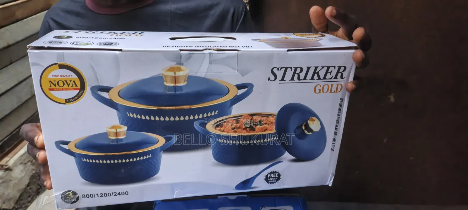 Nova Strick Gold Insulated Cooler