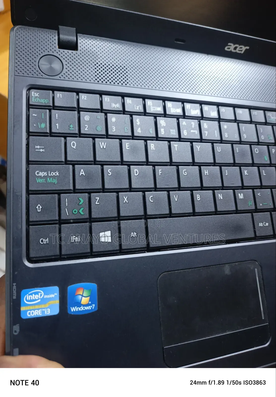 Laptop Acer TravelMate P455 M 8GB Intel Core i3 HDD 320GB