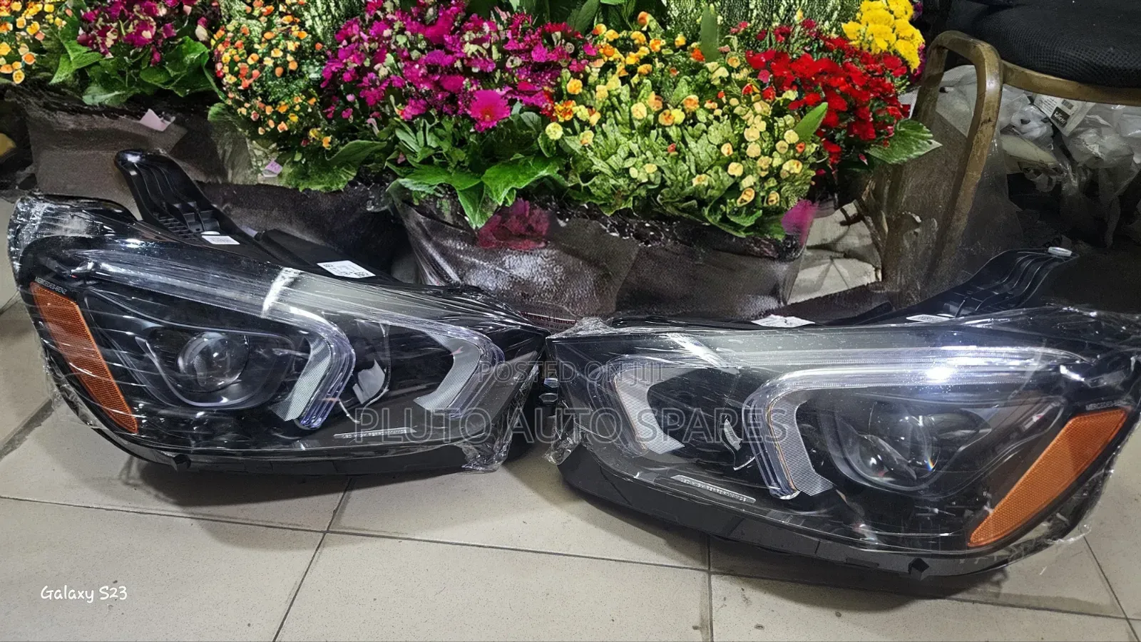 Headlights Set Double Charger Mercedes-Benz Gle 63 Amg 2024