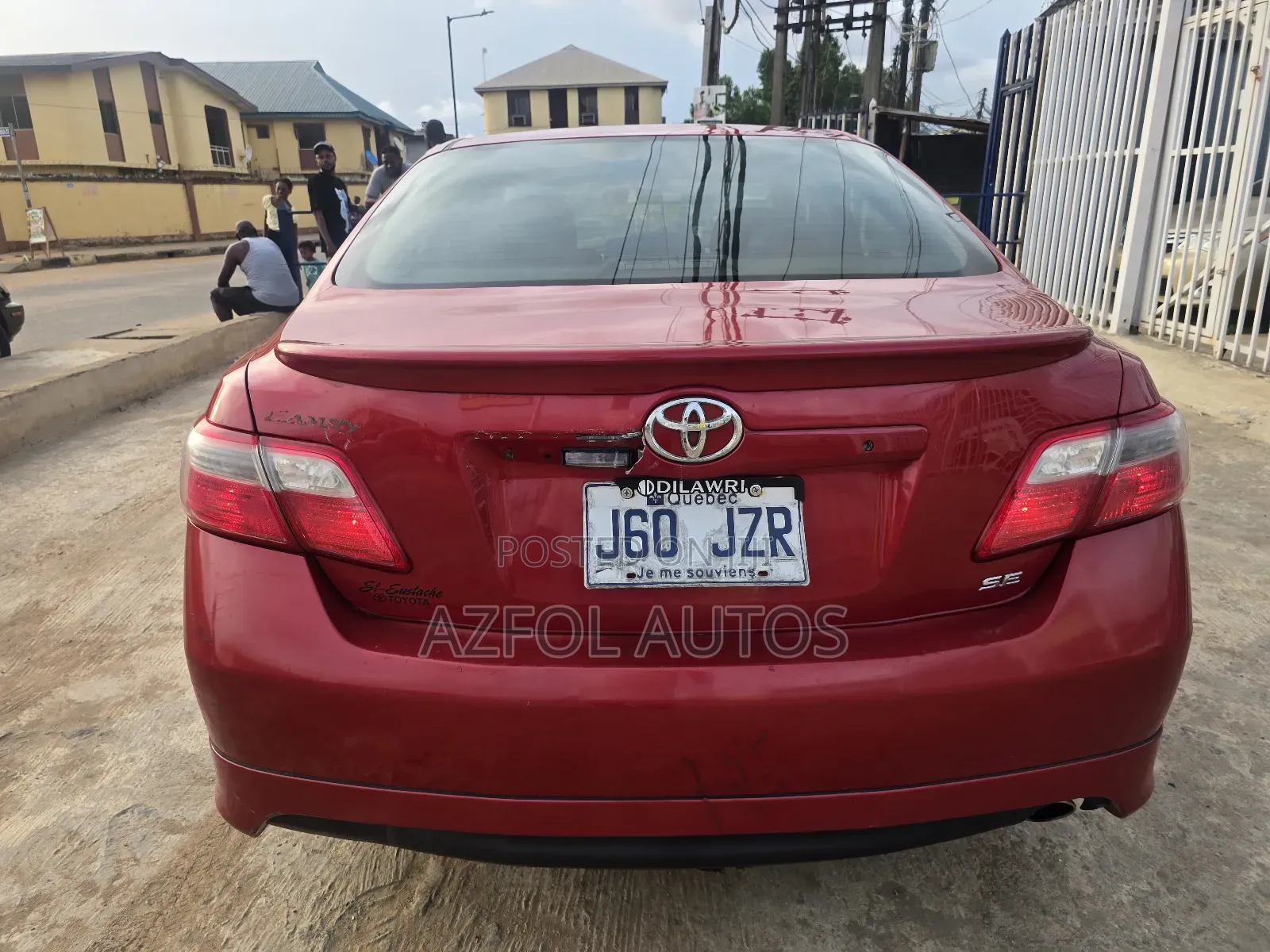 Toyota Camry SE 4dr Sedan (2.4L 4cyl 5A) 2008 Red