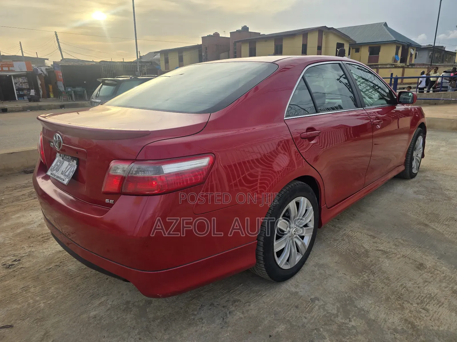 Toyota Camry SE 4dr Sedan (2.4L 4cyl 5A) 2008 Red