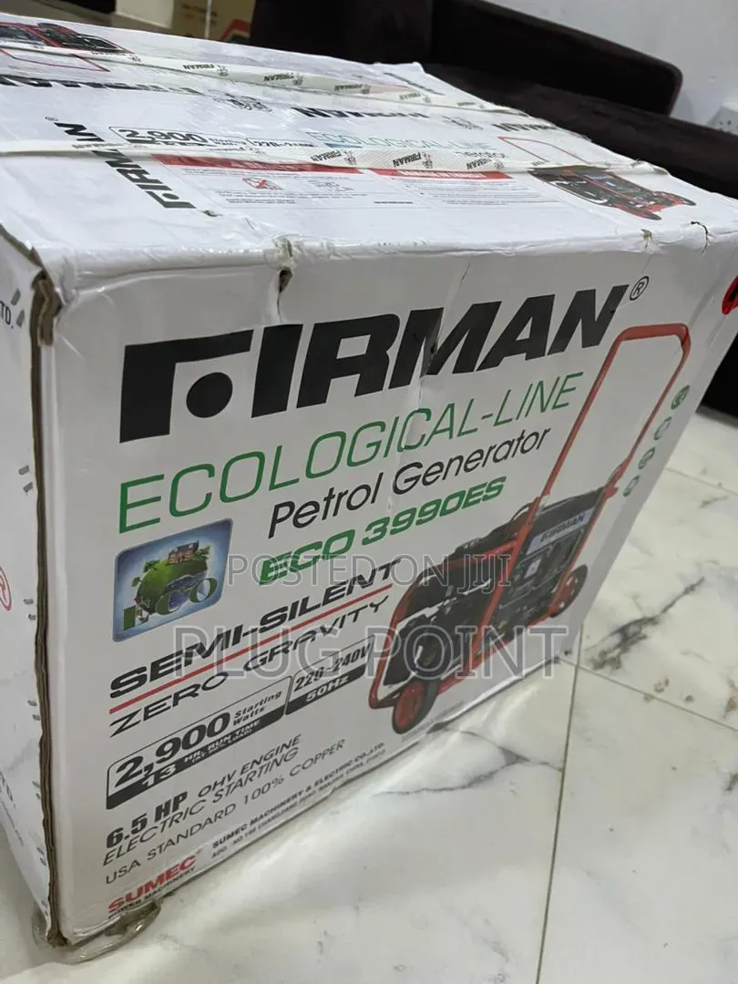 Sumec Eco3990es Energy Saving Petrol Generator