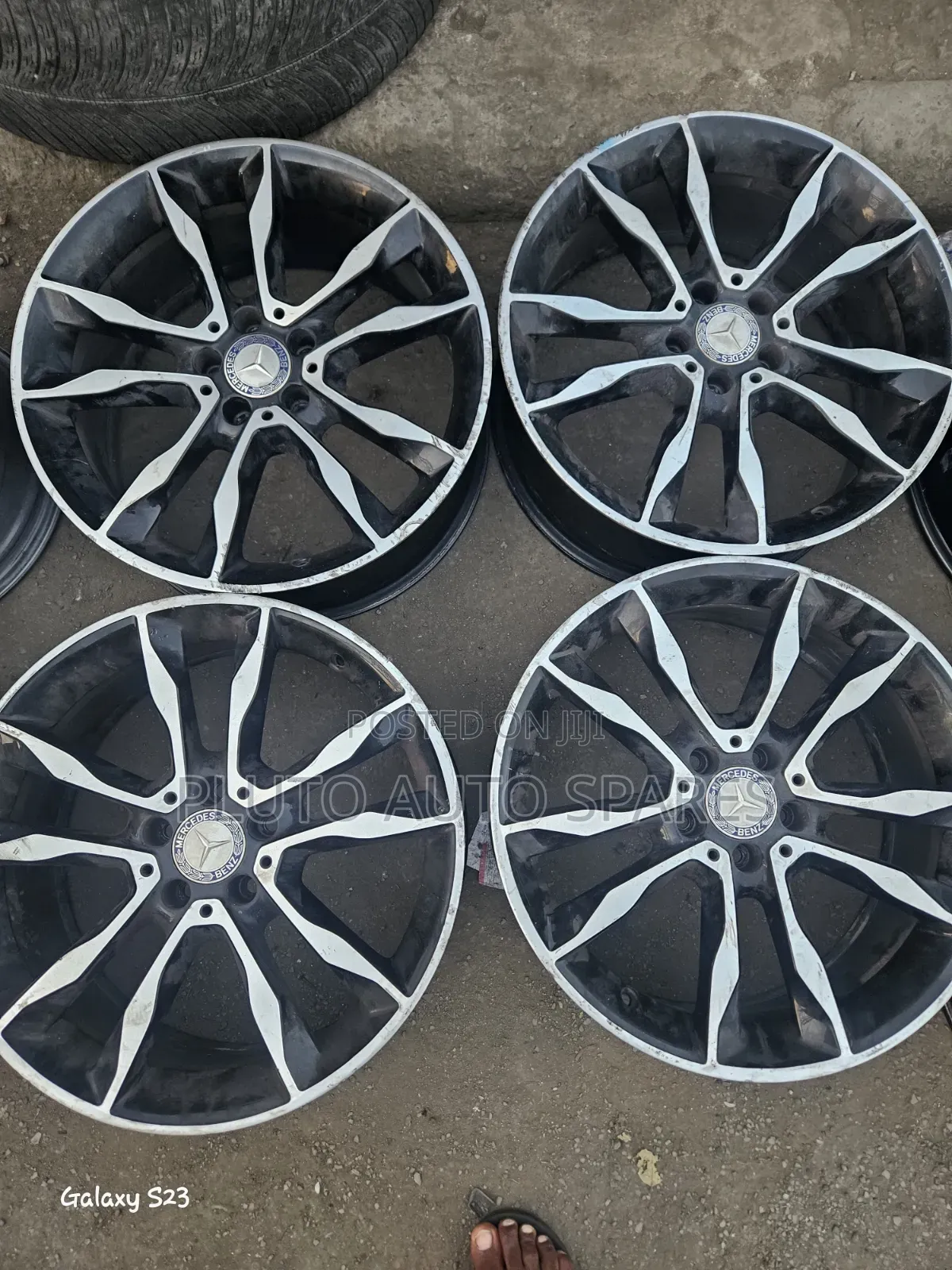 19inches Set Alloy Rim Factory Mercedes From Germany 