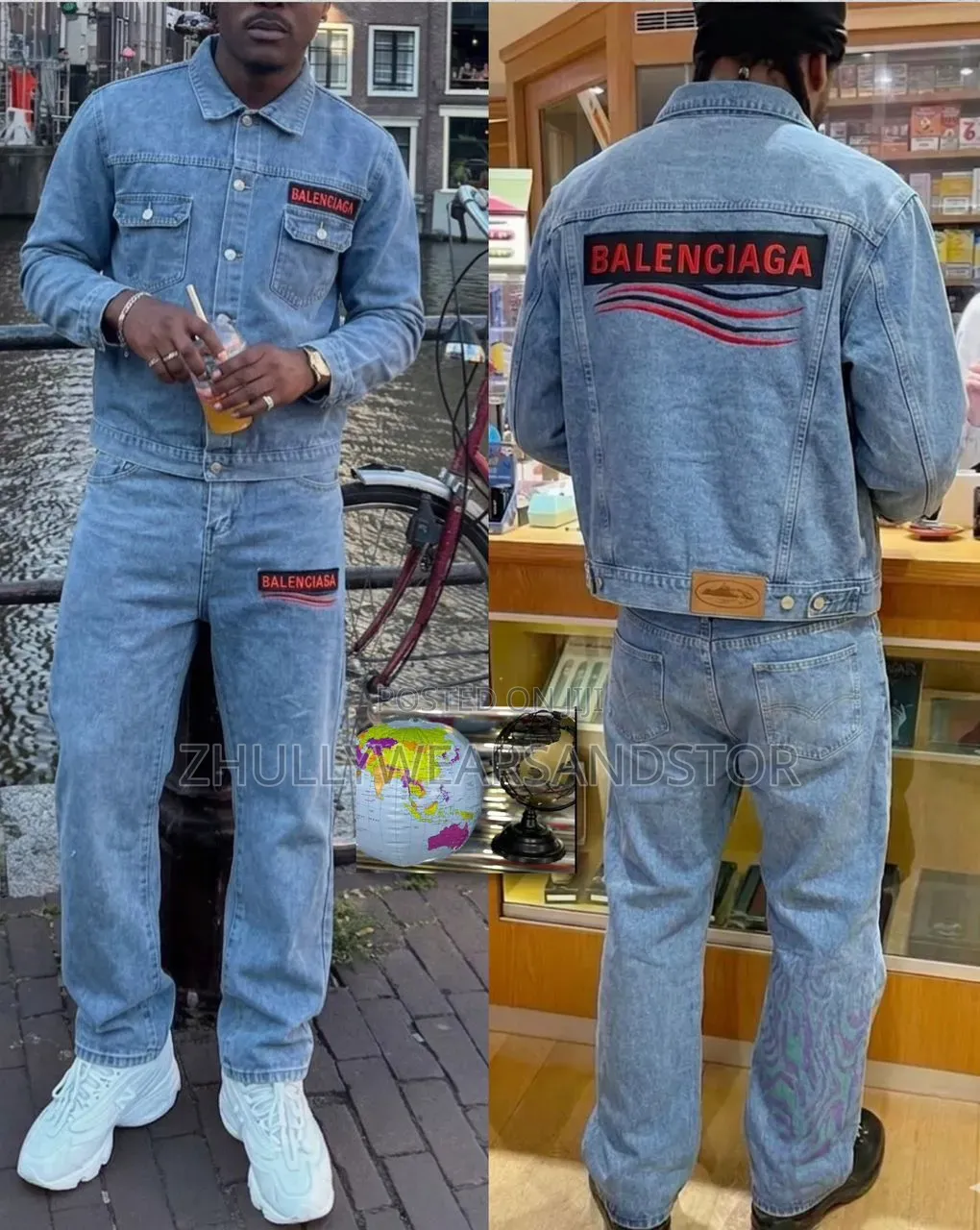 Premium High Quality Luxury Designer Up and Down Jeans Available