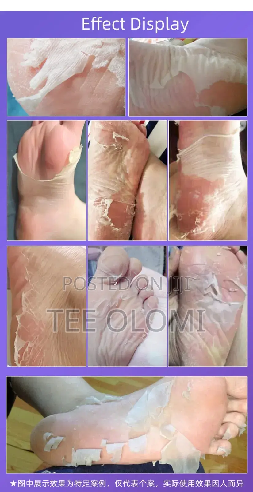 Peeling, Exfoliating Foot Mask, 2 PC's