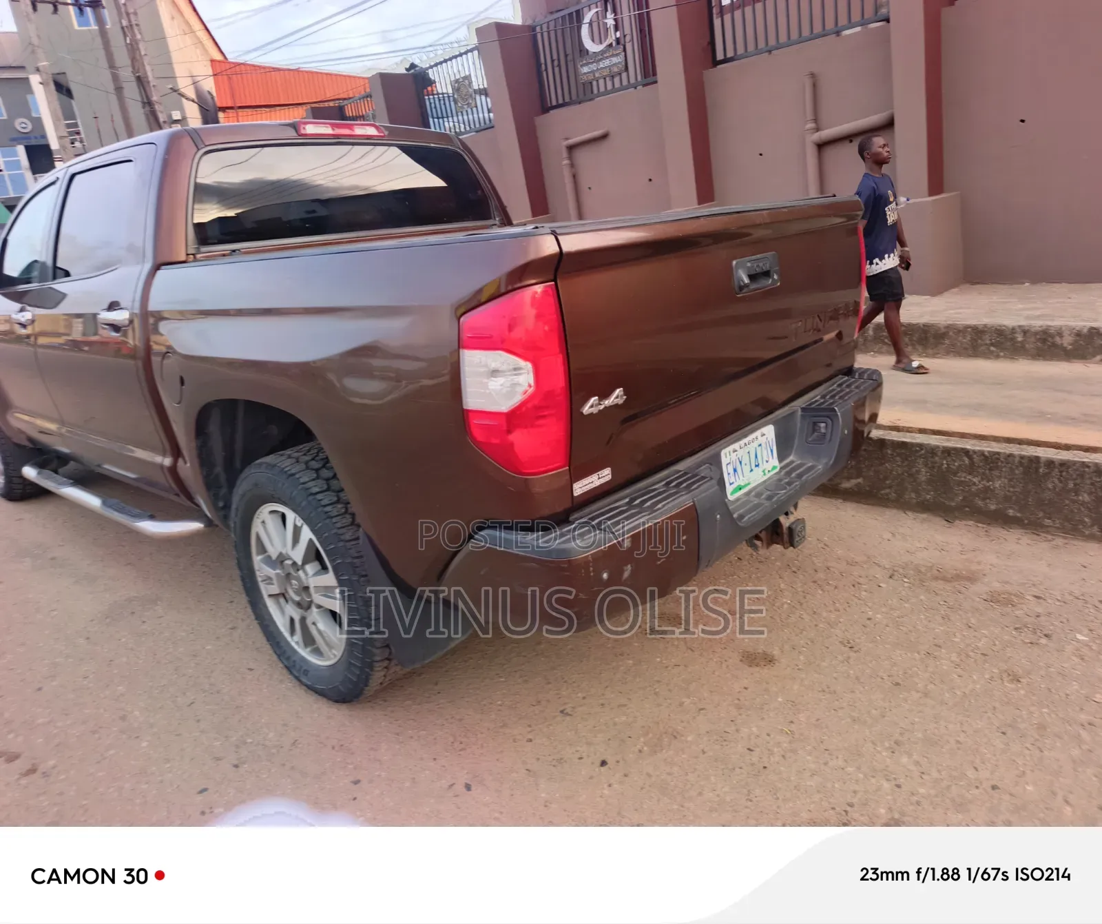 Toyota Tundra Limited 5.7L V8 4x4 Double Cab 6.6 ft. box 145.7 in. 2018 Brown