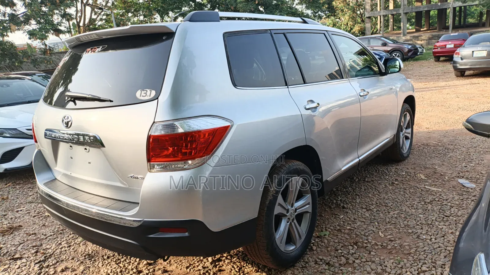 Toyota Highlander 2012 Silver