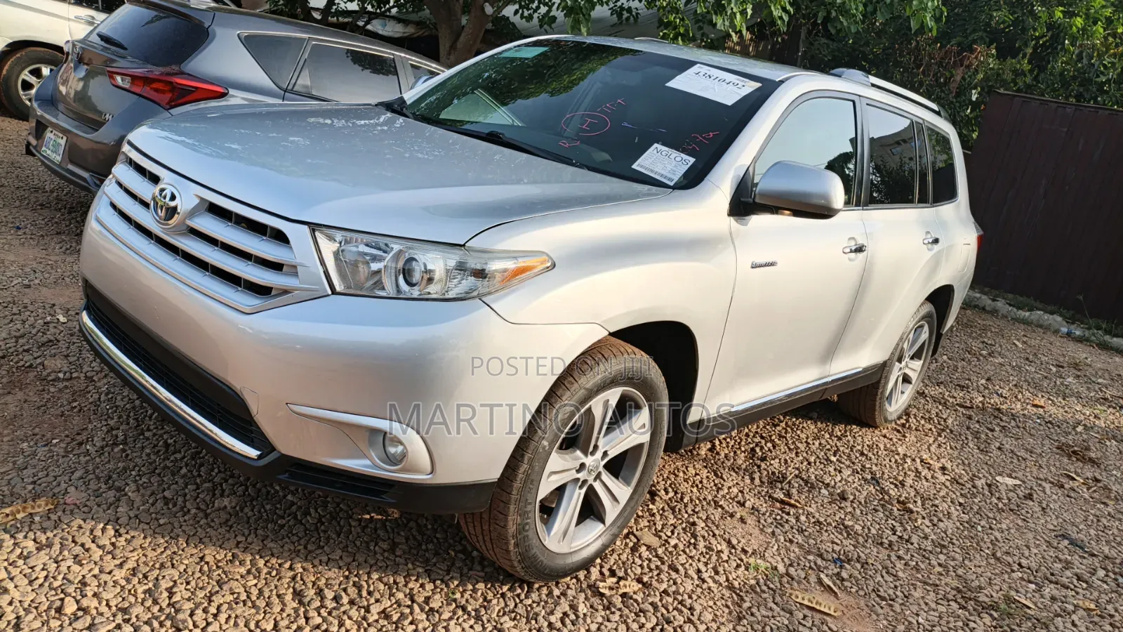 Toyota Highlander 2012 Silver