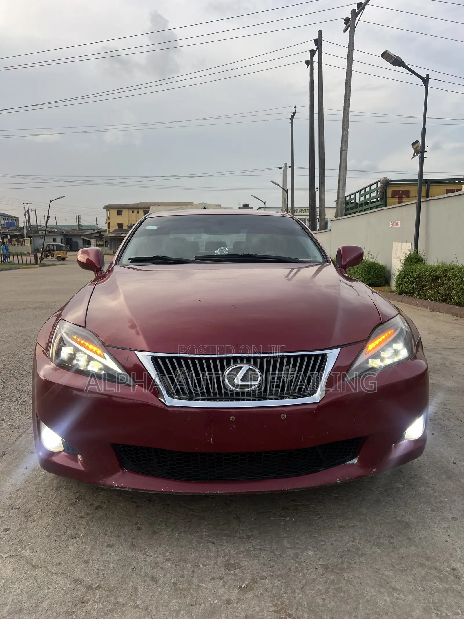 Lexus IS 2008 Red