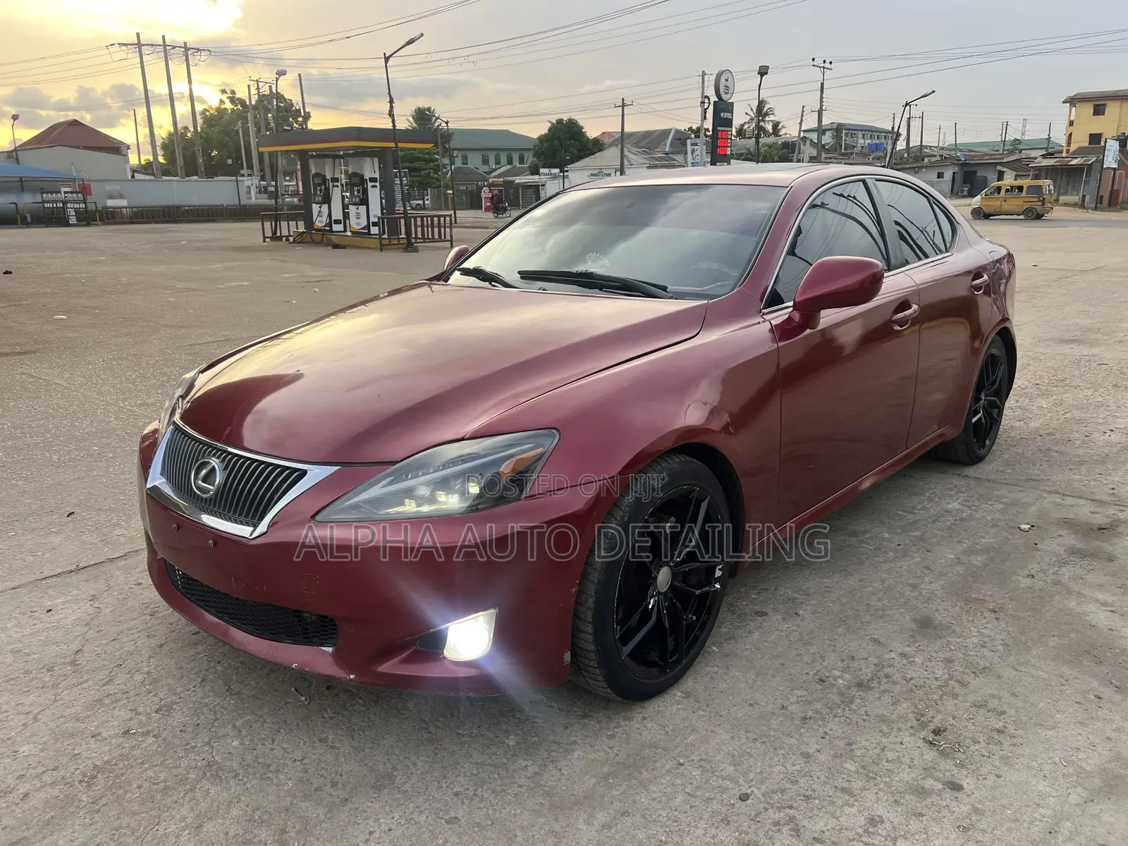 Lexus IS 2008 Red