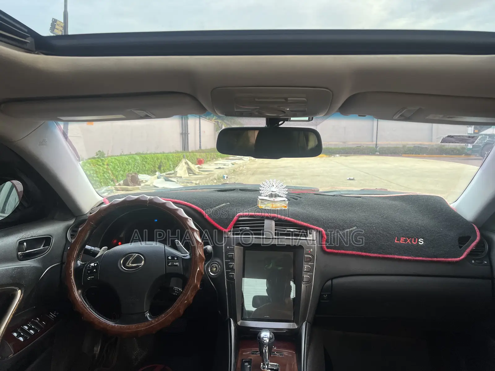 Lexus IS 2008 Red
