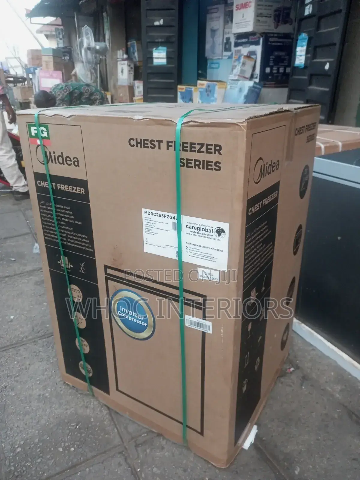 143 Liters Midea Inverter Chest Freezer