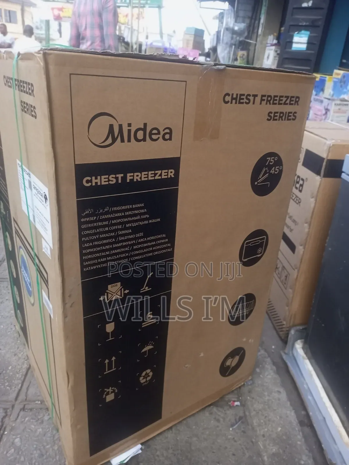 143 Liters Midea Inverter Chest Freezer