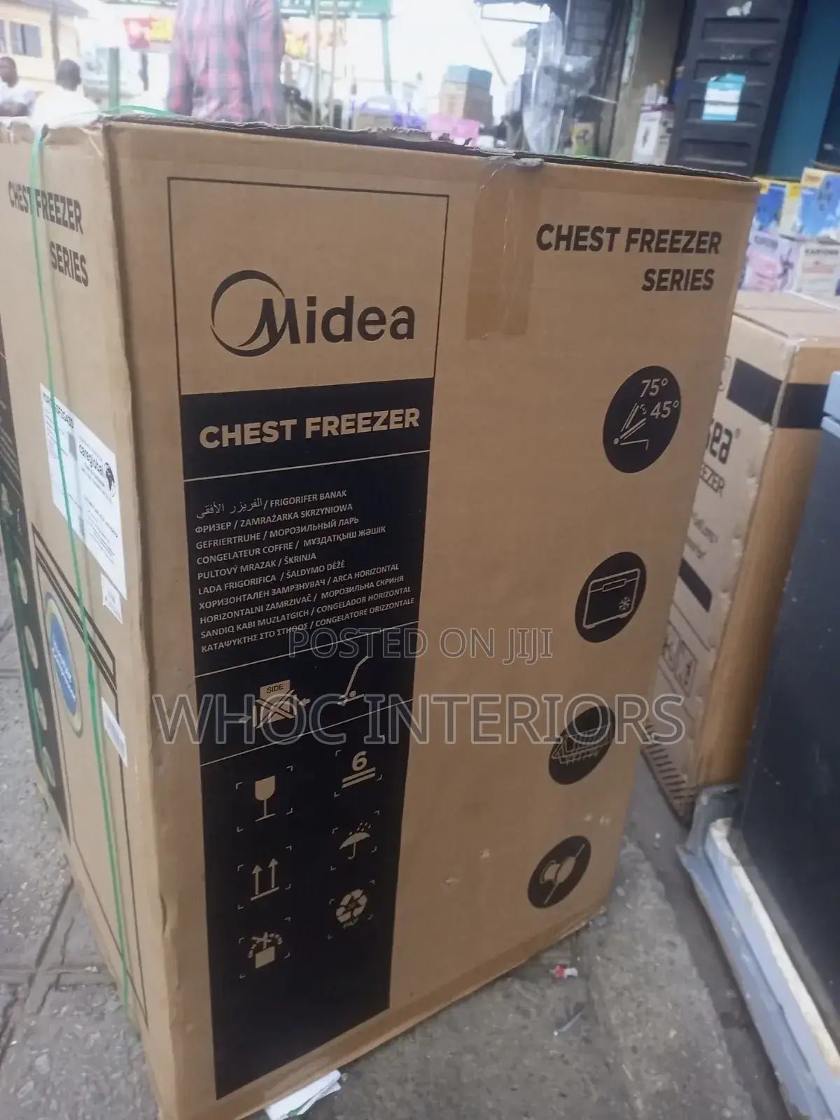 143 Liters Midea Inverter Chest Freezer