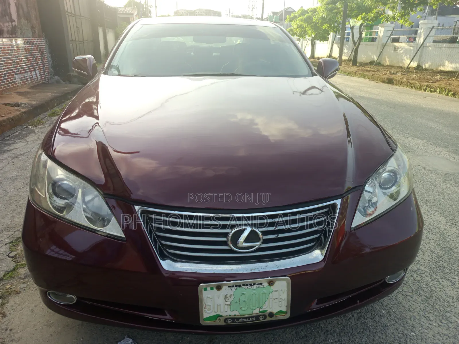 Lexus ES 350 2008 Red