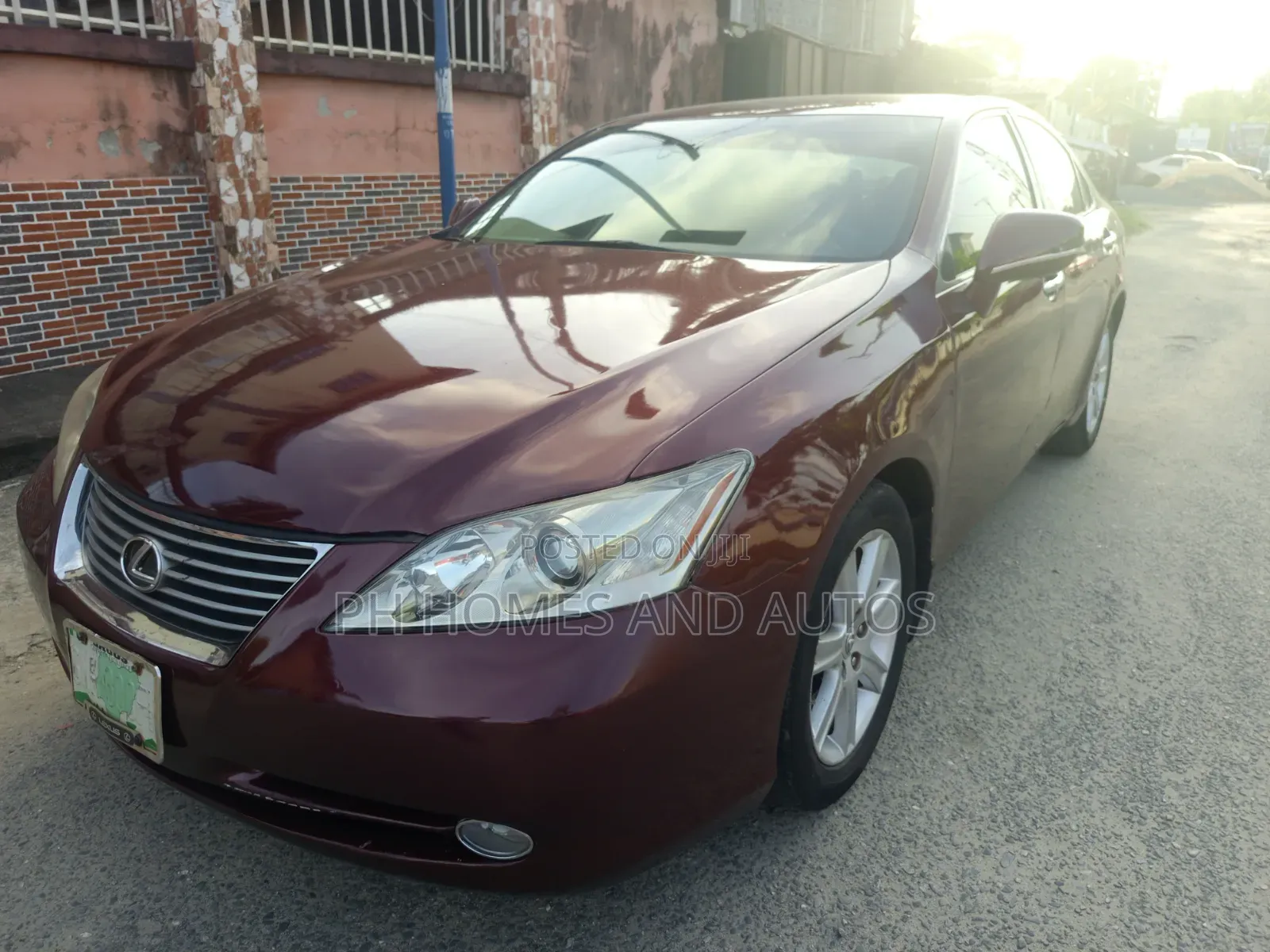 Lexus ES 350 2008 Red
