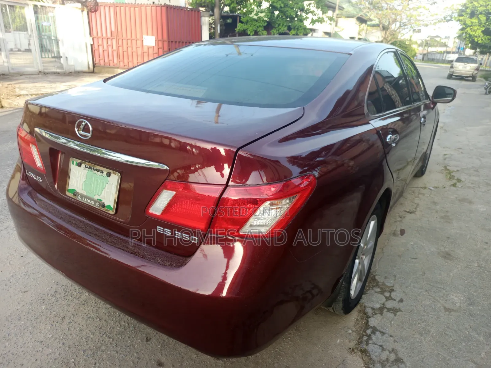 Lexus ES 350 2008 Red