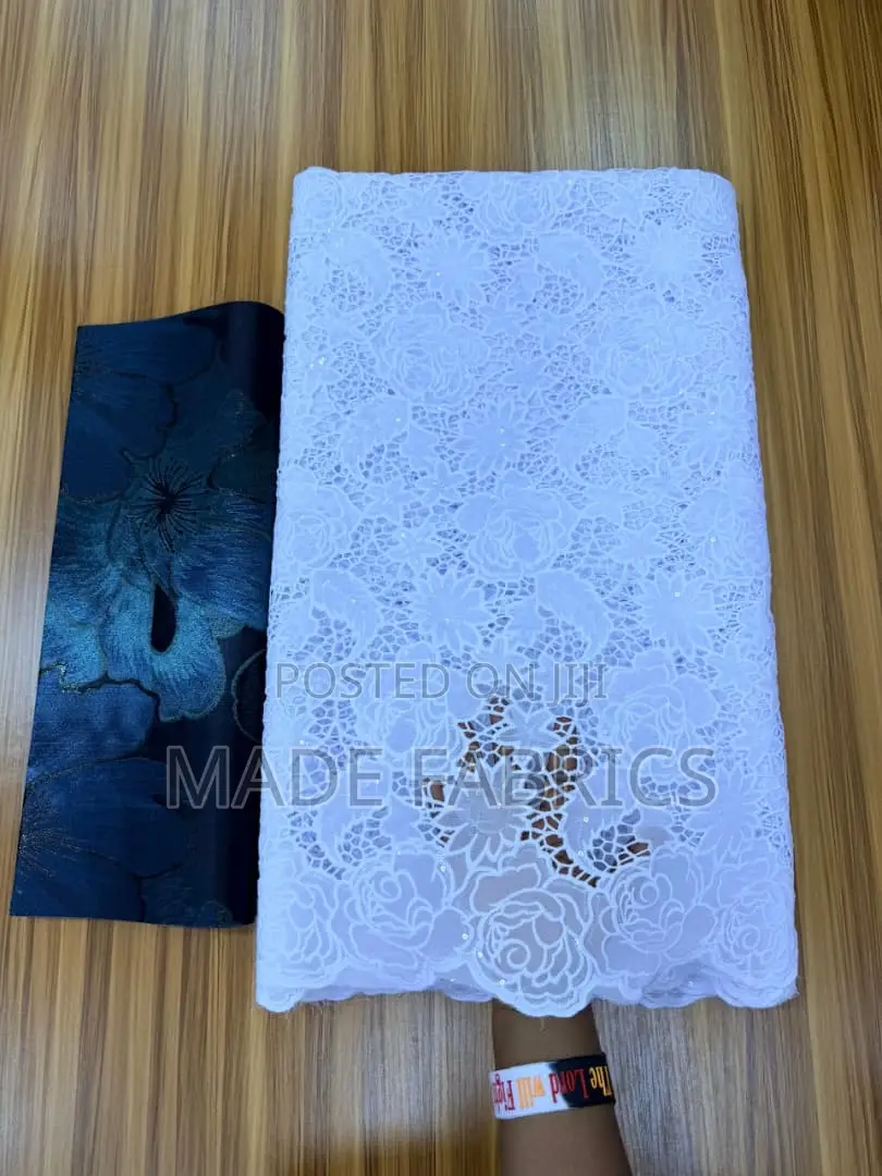Classic Swiss Voile White Lace