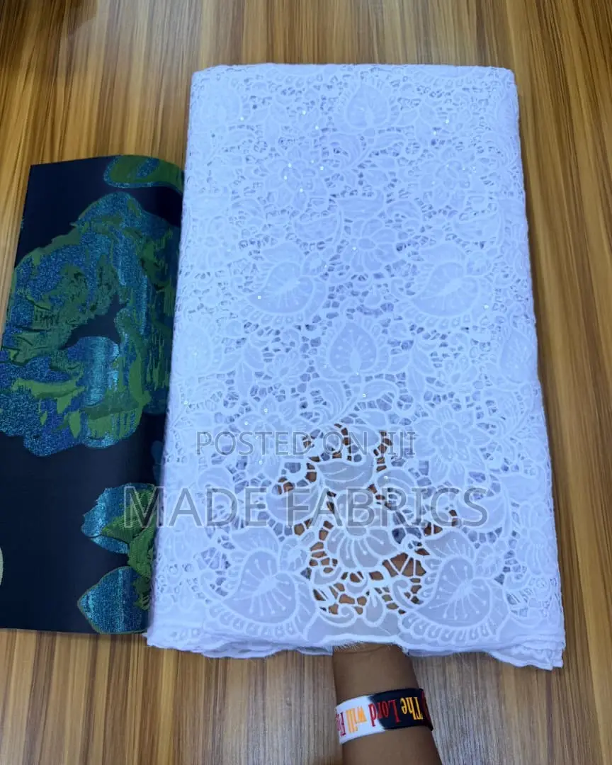Classic Swiss Voile White Lace