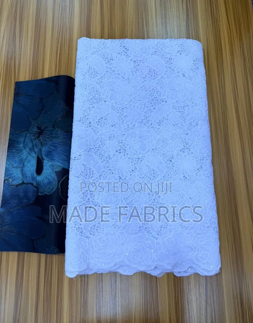 Classic Swiss Voile White Lace