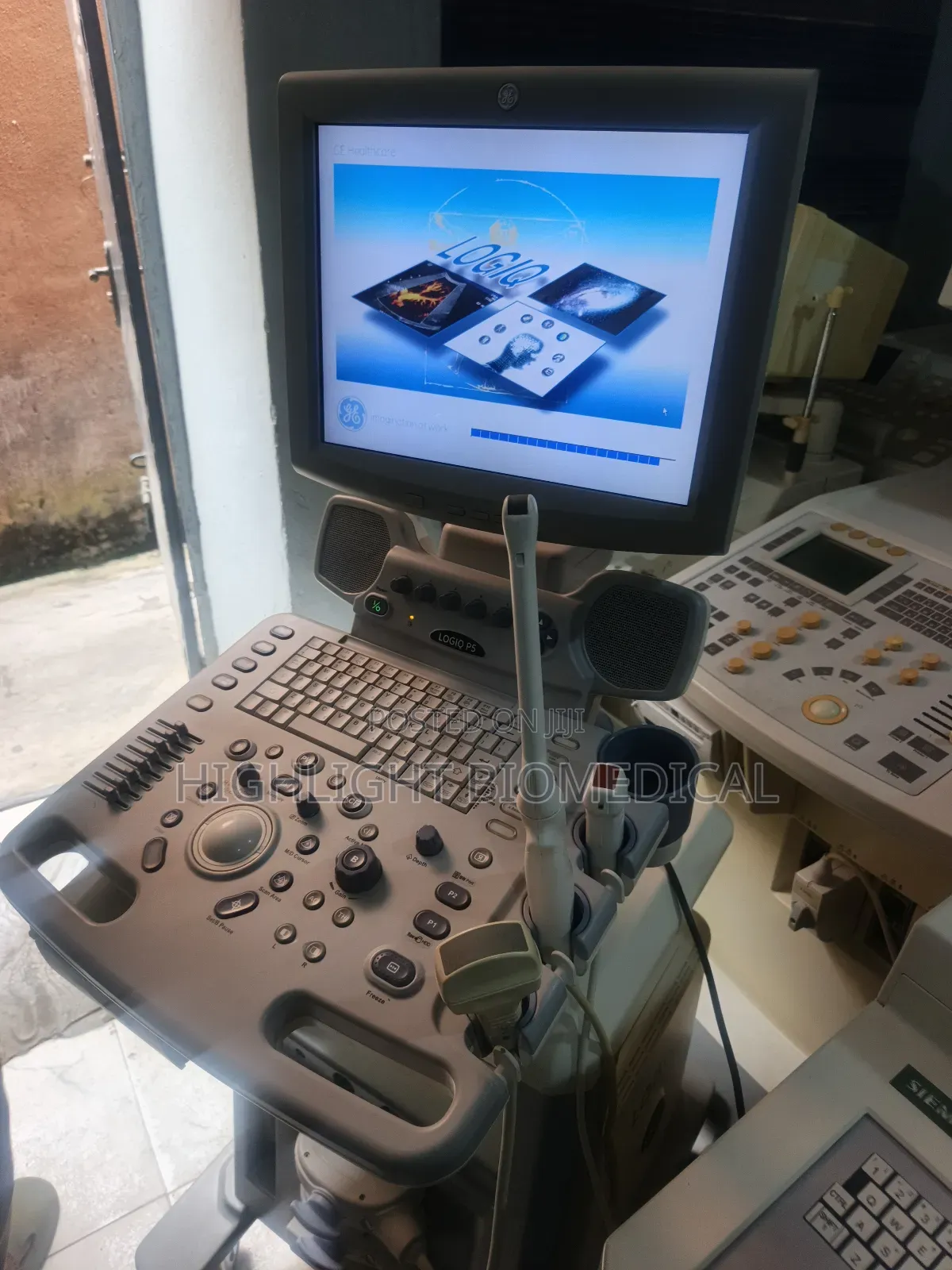 Ge Logiq P5 Ith Four Probes Linear, Cardiac and TVS Probe