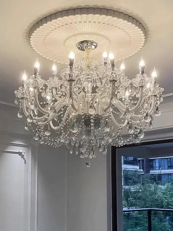 Glasses Crystal Chandelier Light for Your Living Room Sitting Room