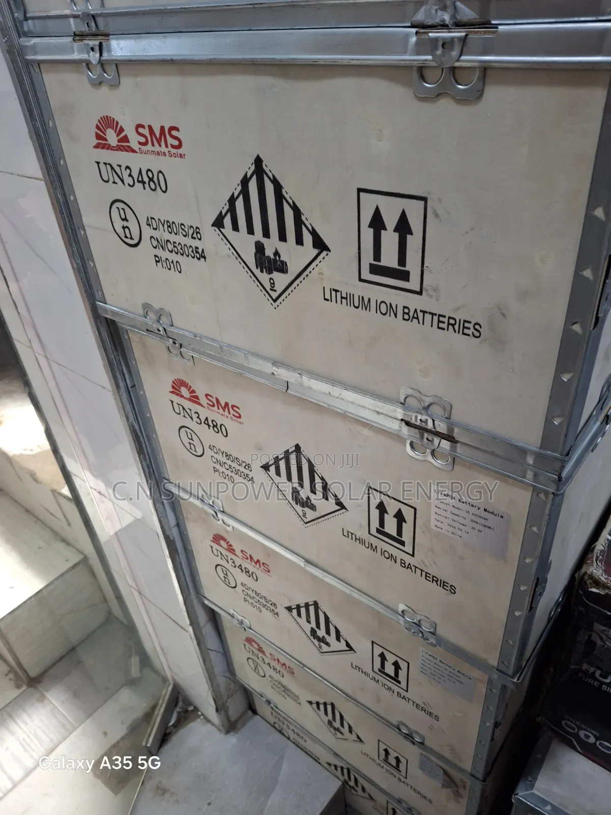 7kwh/24v SMS Lithium-Iron Phosphate Energy Storage Battery System