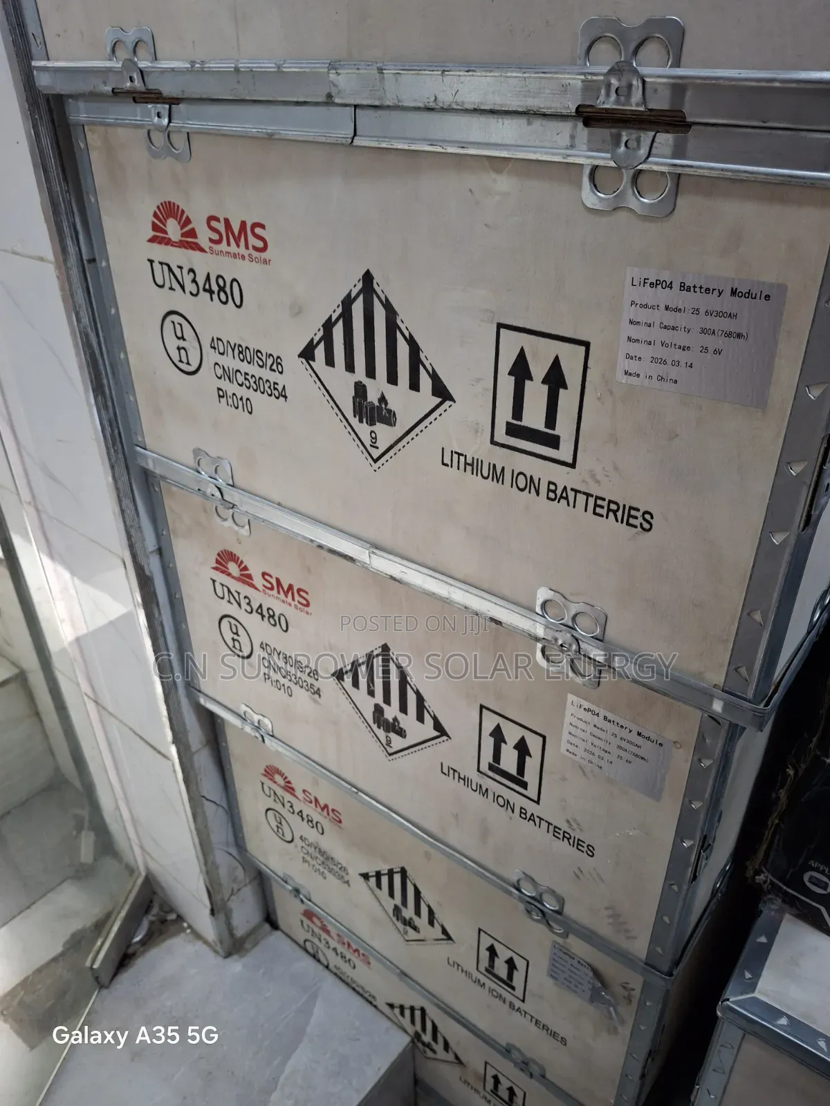 7kwh/24v SMS Lithium-Iron Phosphate Energy Storage Battery System