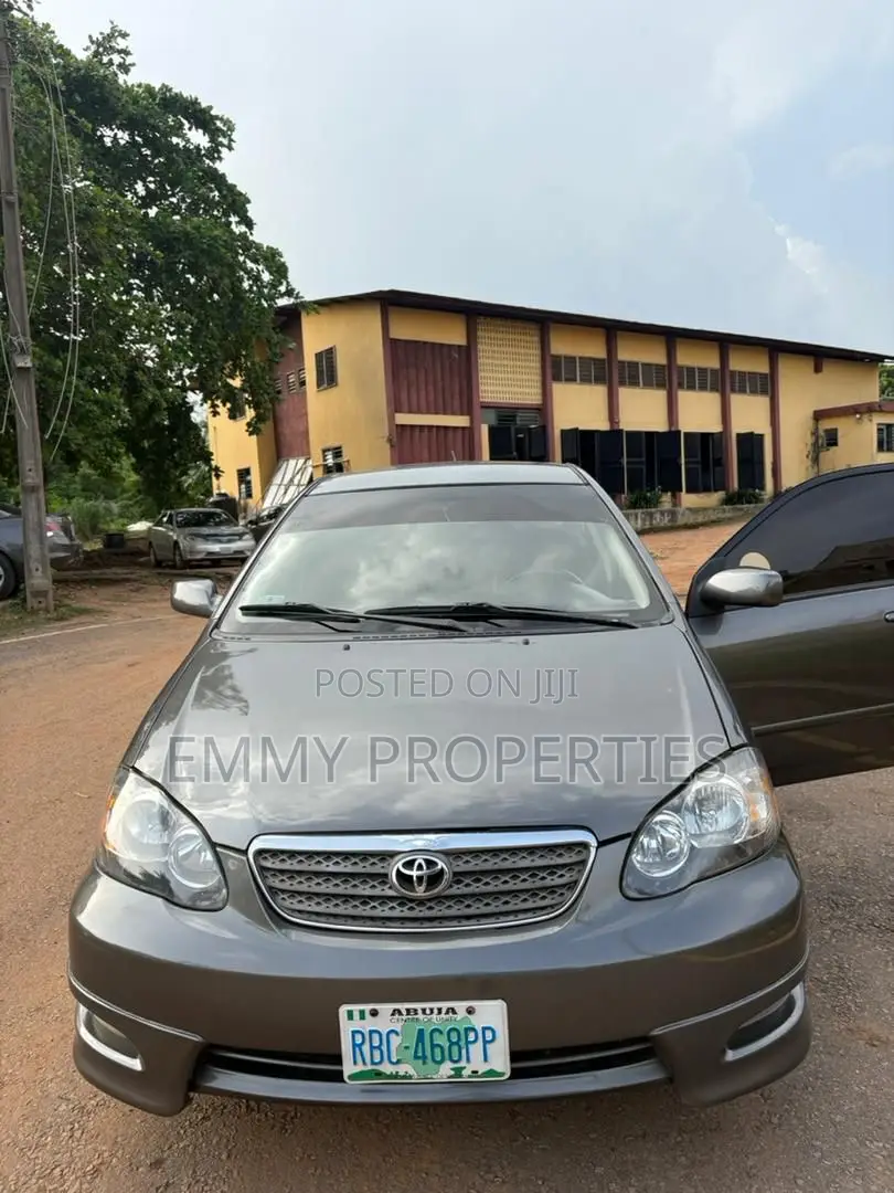 Toyota Corolla S 2007 Gray