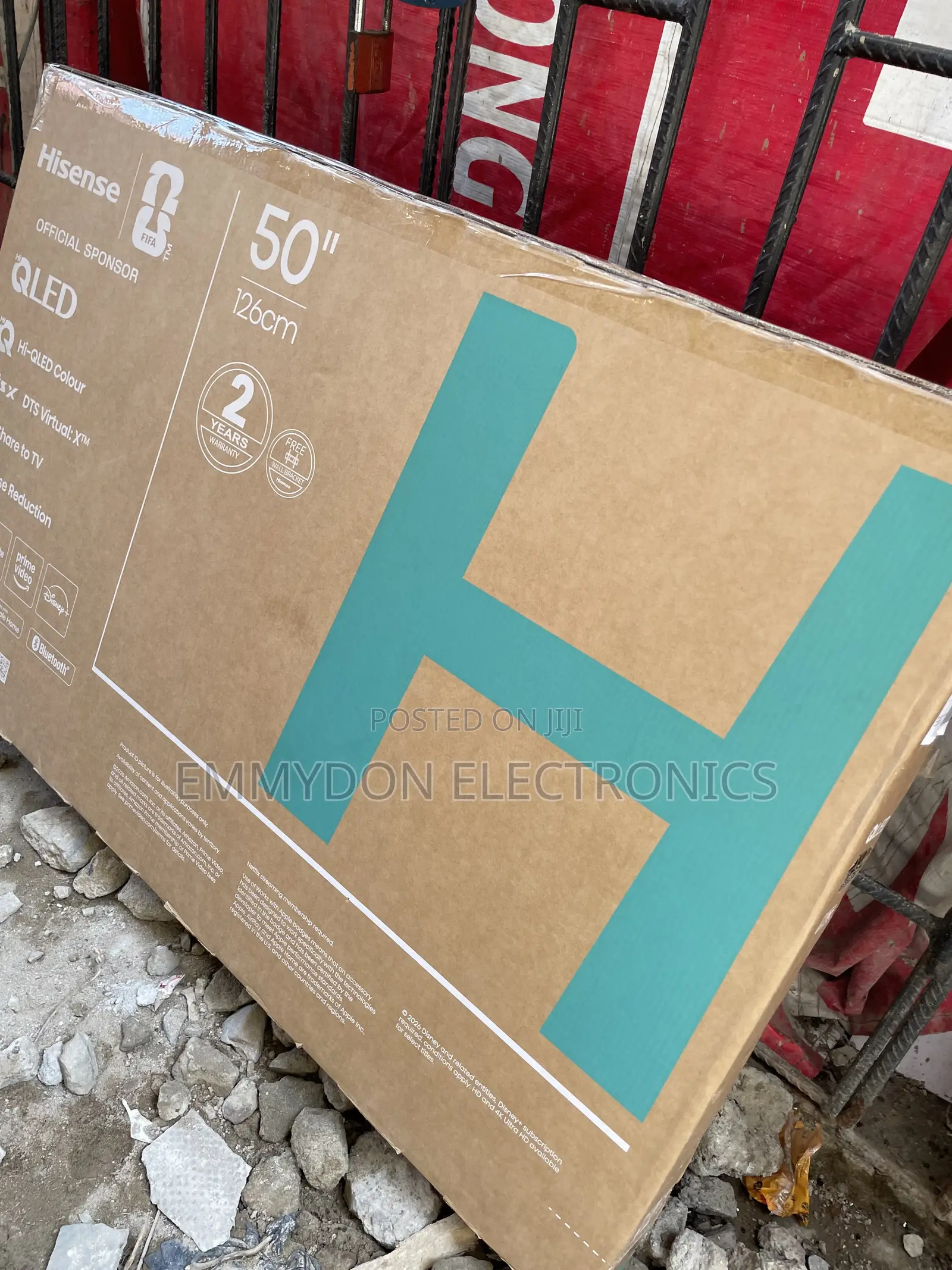 Hisense 50” Qled Tv Smooth and Clear Visuals