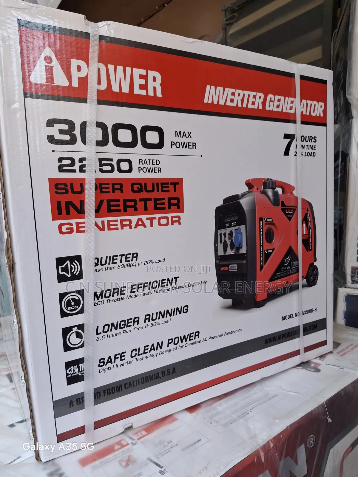 3kva Inverter Generator/ Total Silent and Low Fuel Consumption