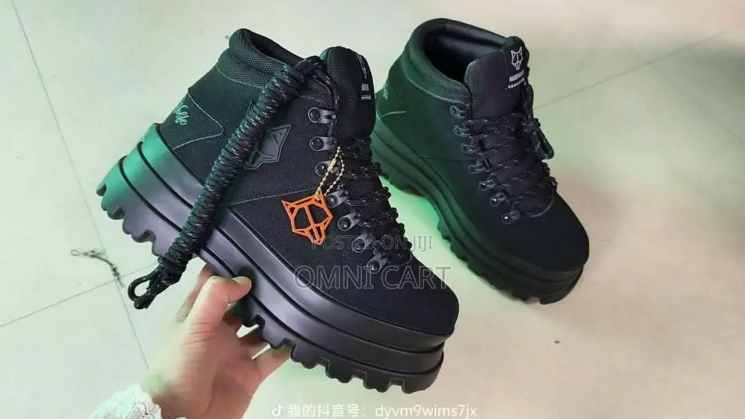 Luxury Naked Wolfe Rugged High-top Boots – Premium Platform Footwear