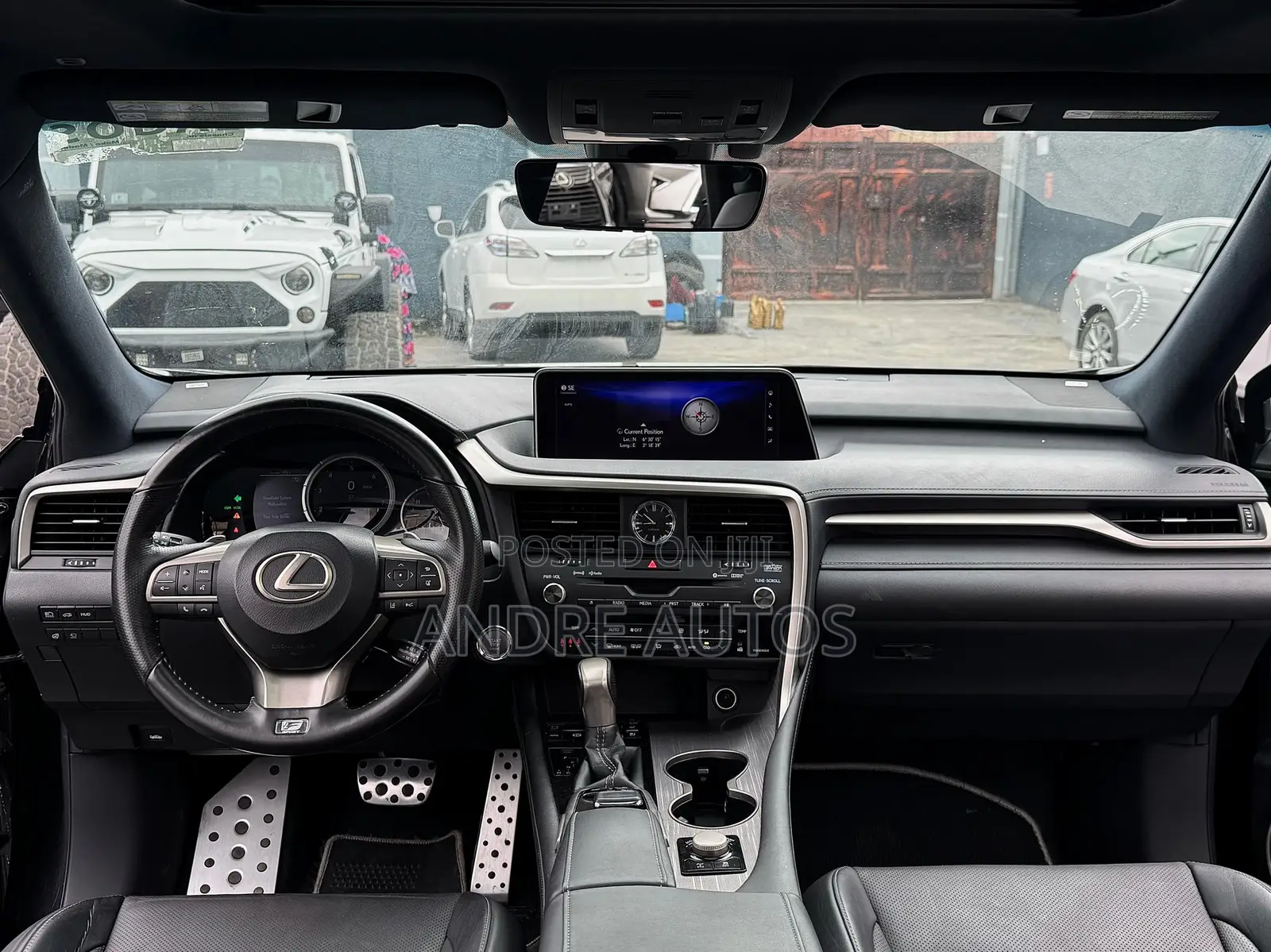 Lexus RX 350 F Sport AWD 2017 Black