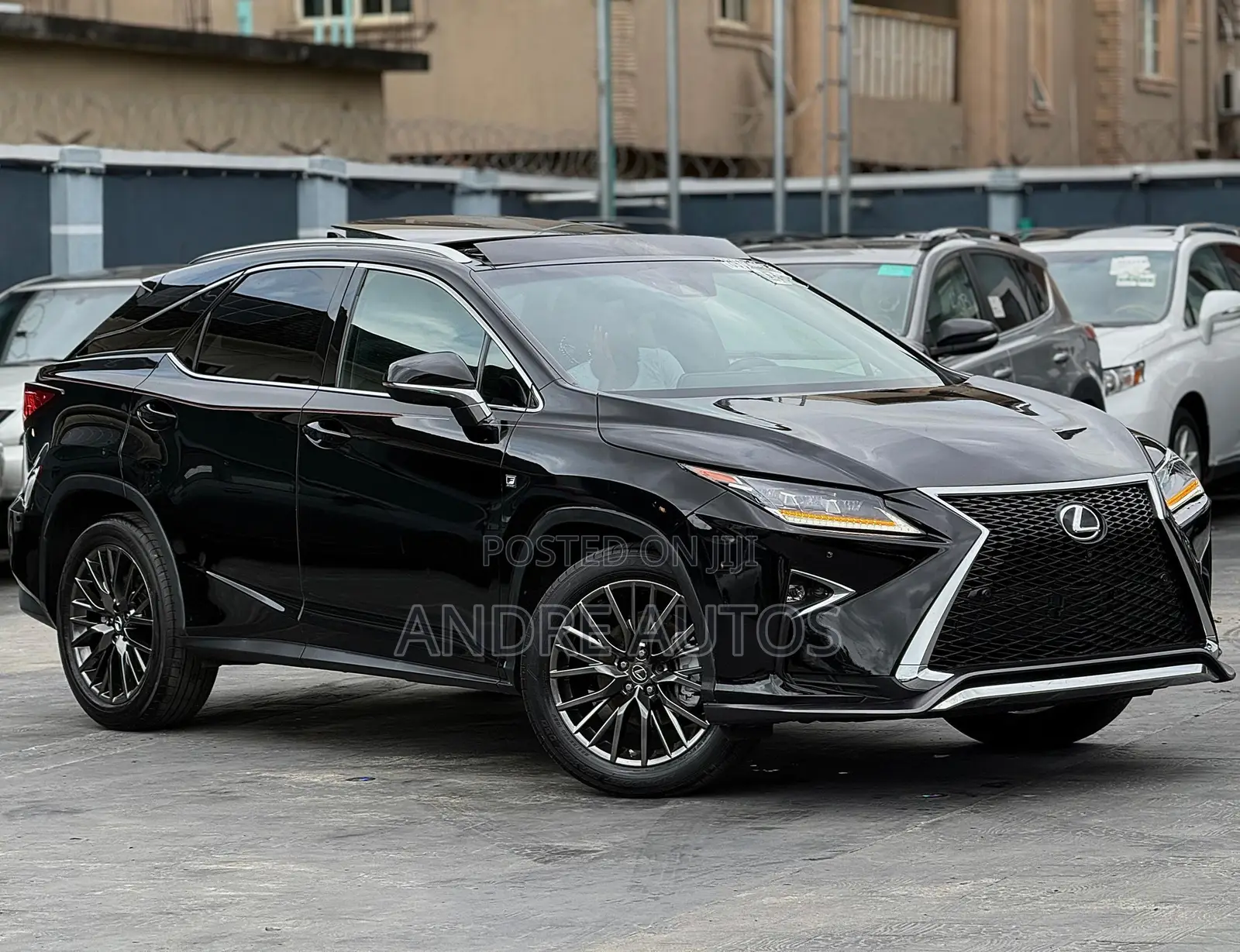 Lexus RX 350 F Sport AWD 2017 Black