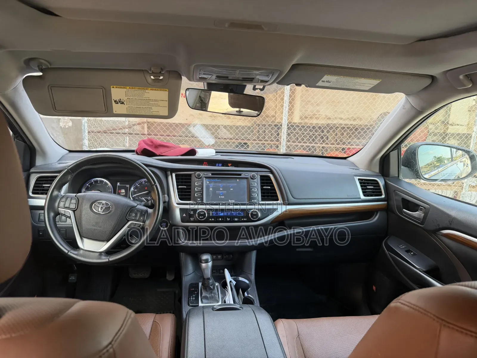 Toyota Highlander Limited 4x4 V6 (3.5L 6cyl 8A) 2018 Black