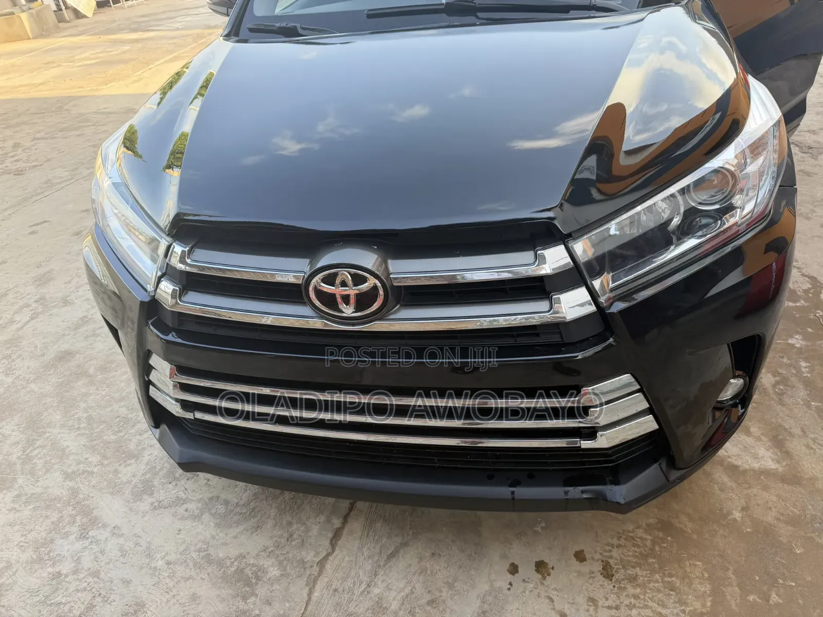 Toyota Highlander Limited 4x4 V6 (3.5L 6cyl 8A) 2018 Black