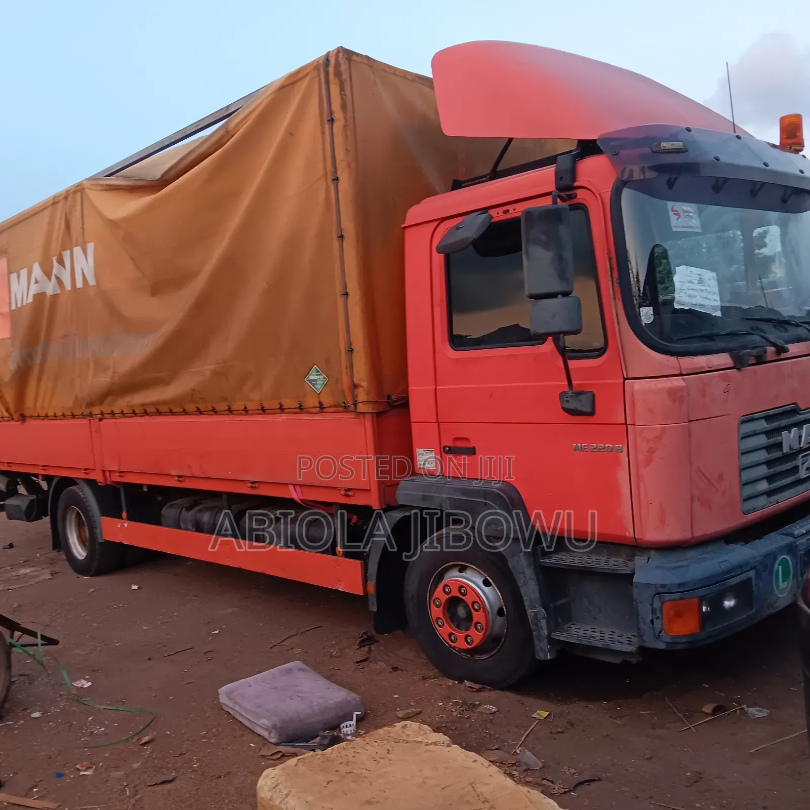 Man Truck Trampoline Body