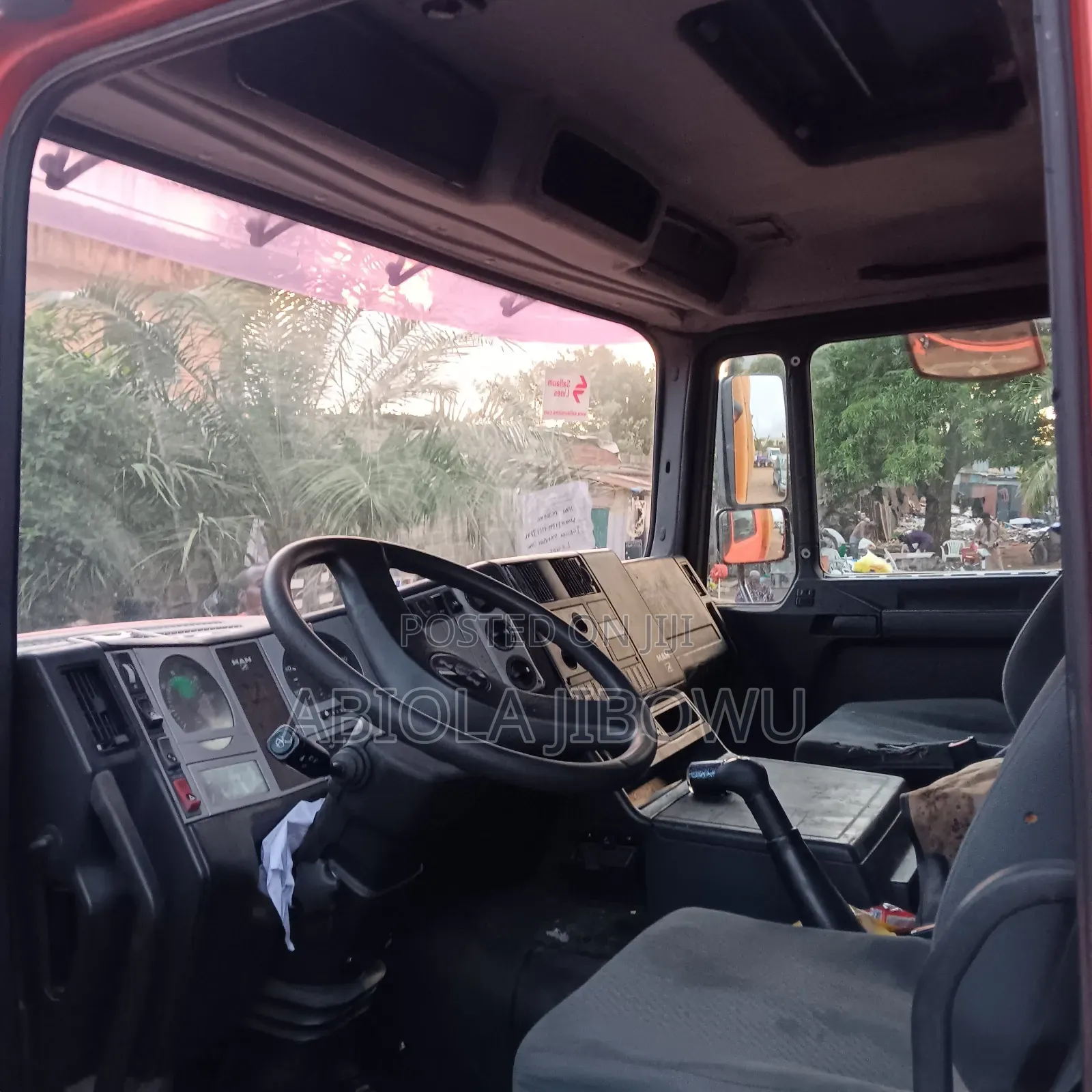 Man Truck Trampoline Body
