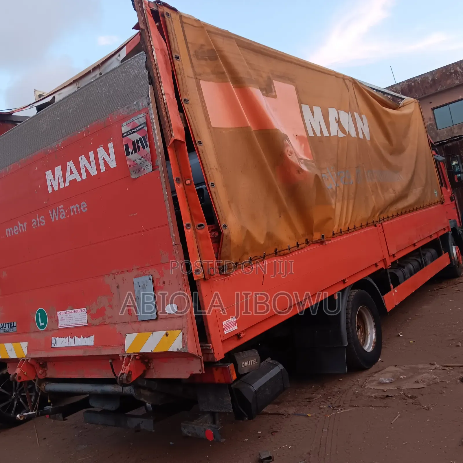 Man Truck Trampoline Body