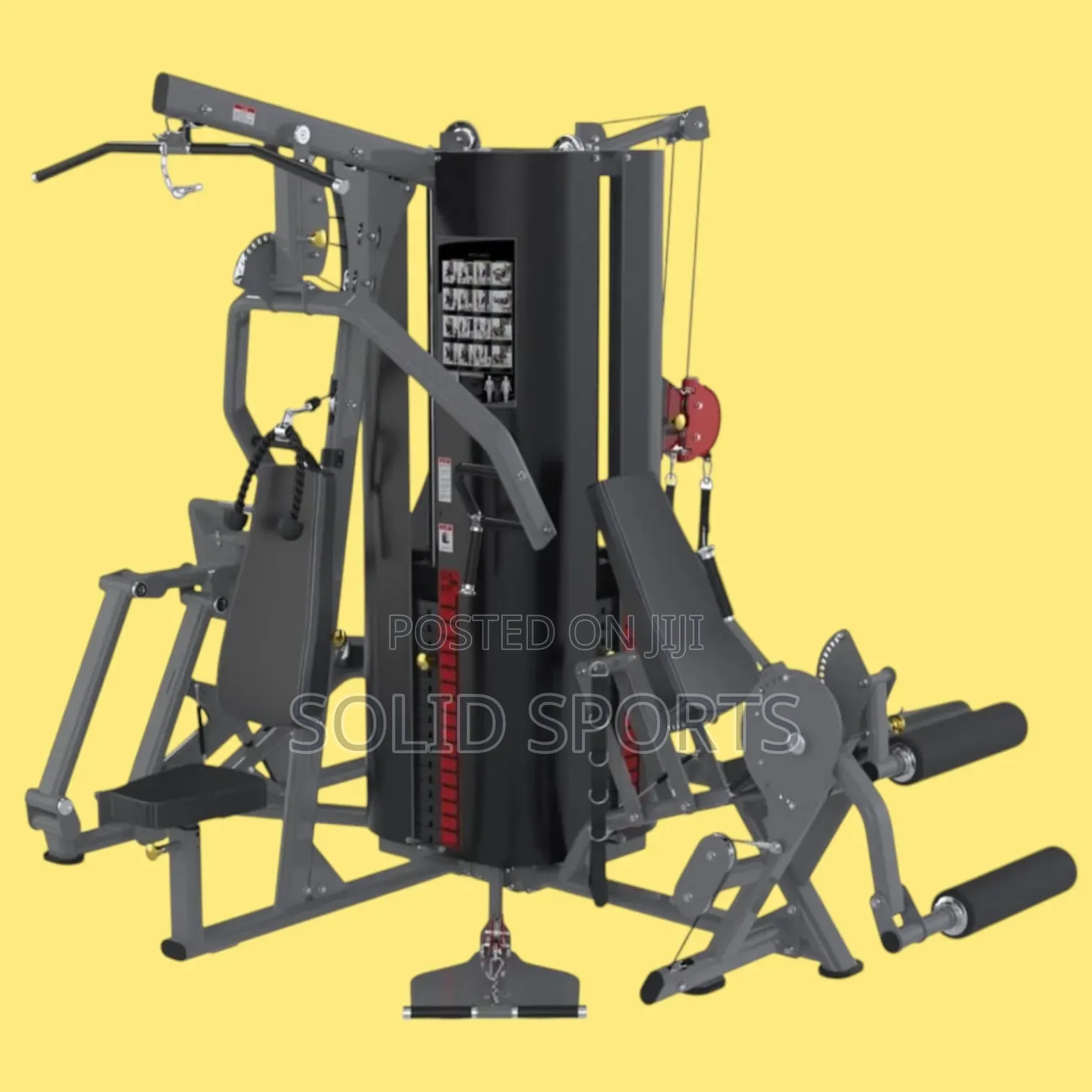 5 Station Heavy-Duty Multi Gym