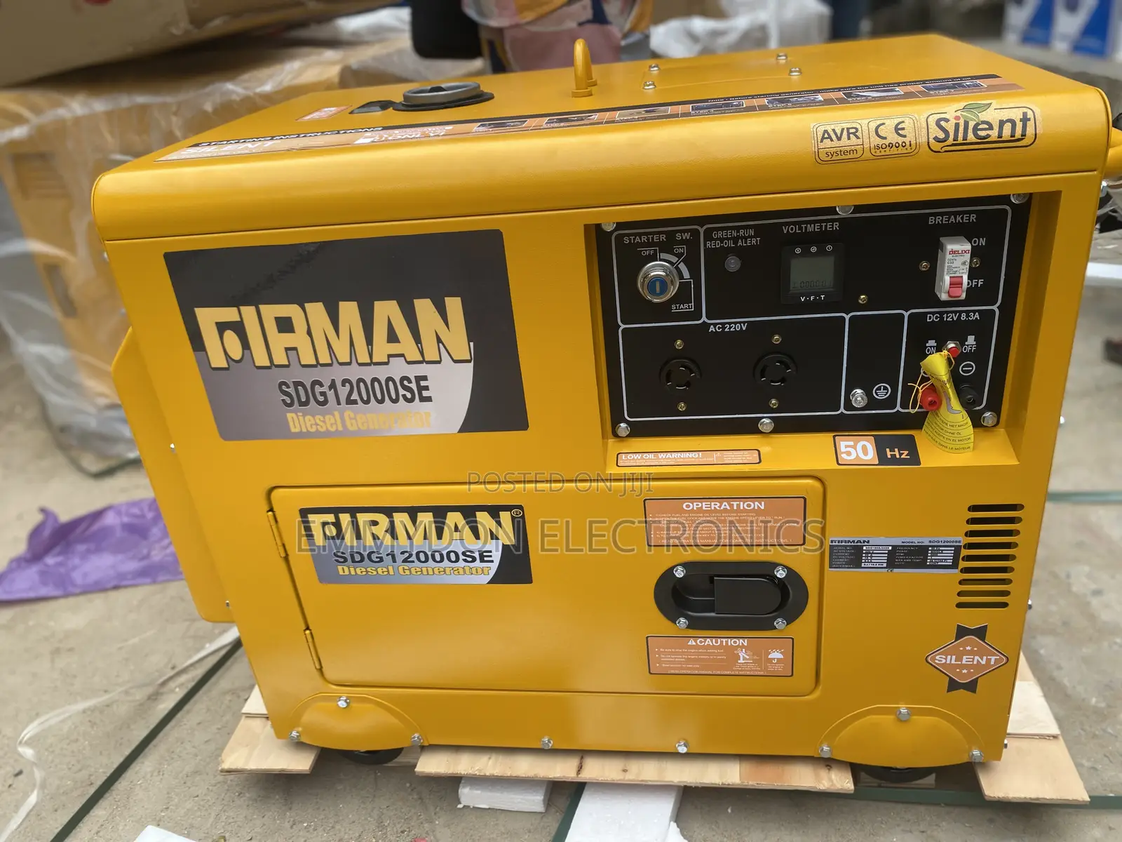 Firman Sdg12000se Silent Generator Fuel Saving and Efficient