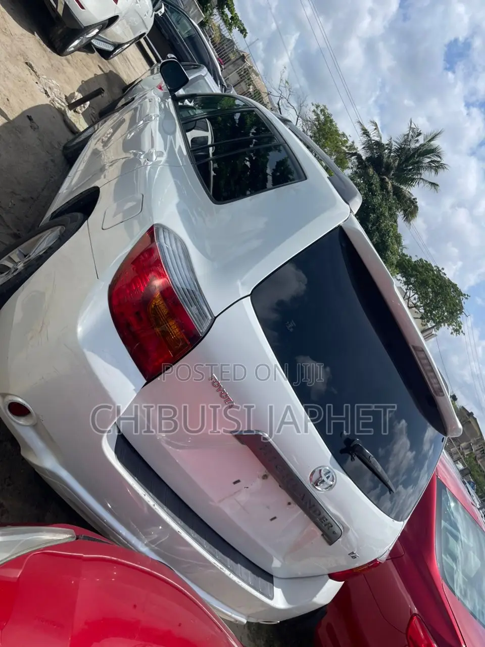 Toyota Highlander Limited 2008 White