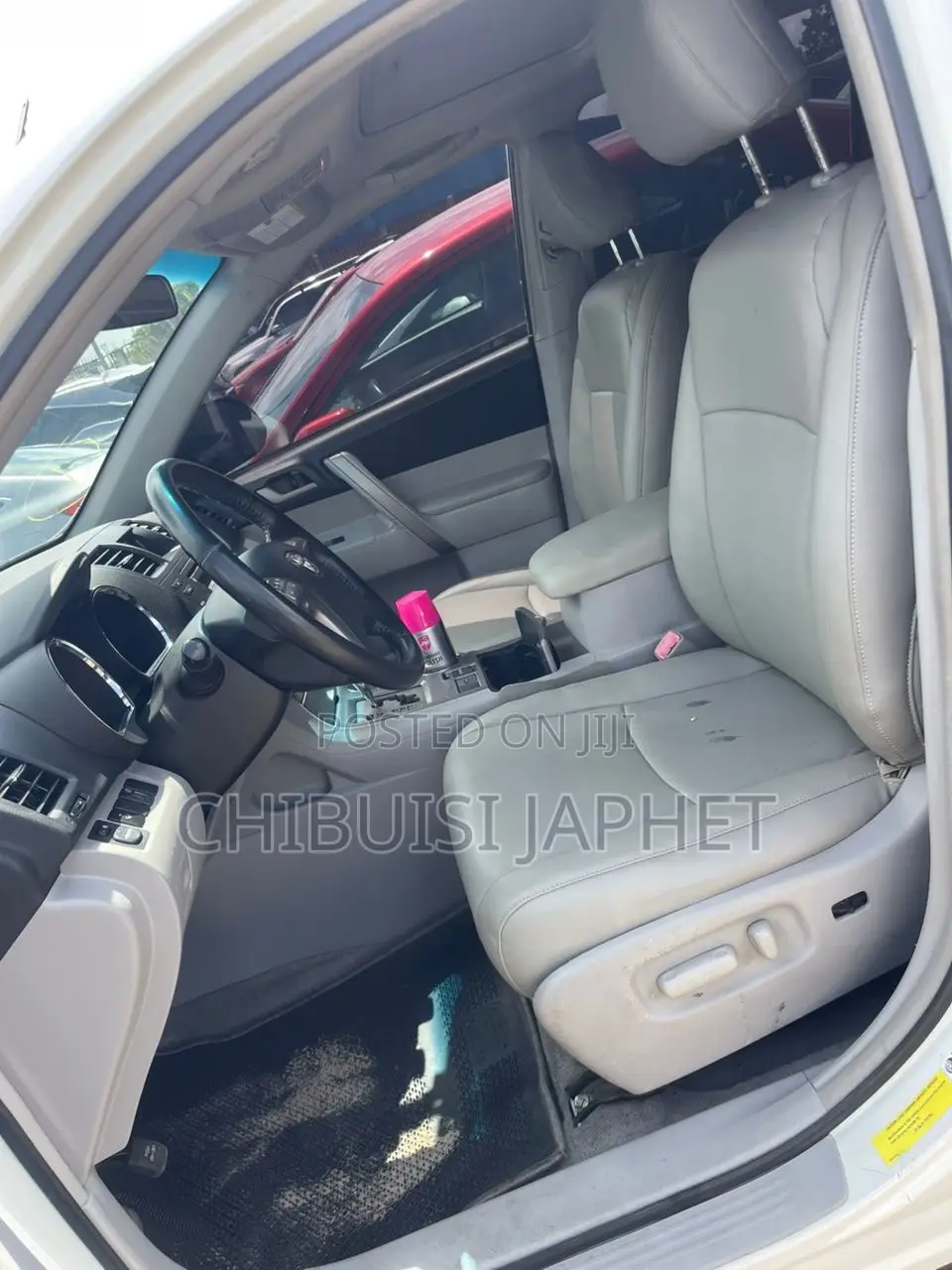 Toyota Highlander Limited 2008 White
