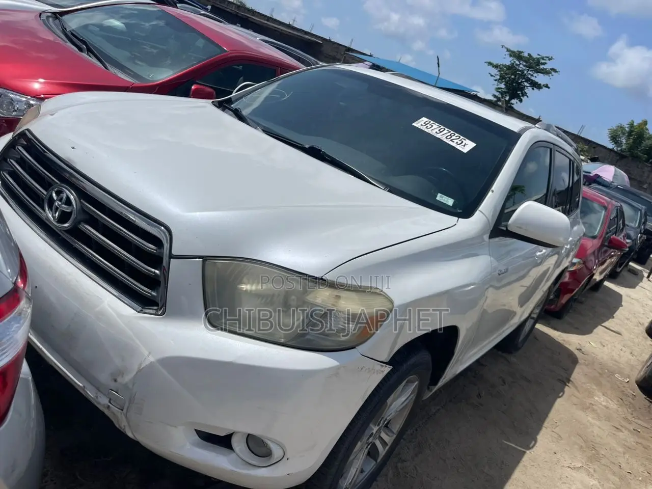 Toyota Highlander Limited 2008 White