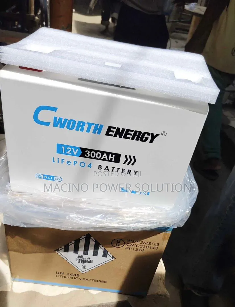 Cworth 300ah - 12v Life Po4 Battery