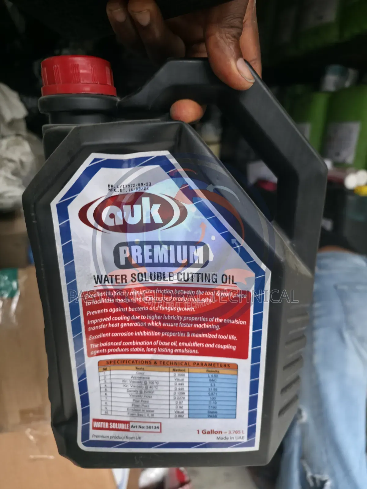Auk Premium Water Soluble Cutting Oil