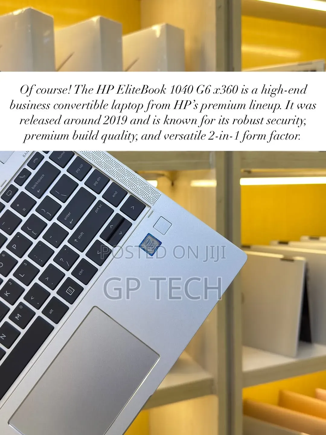 Laptop HP EliteBook 1040 G6 16GB Intel Core i5 SSD 256GB