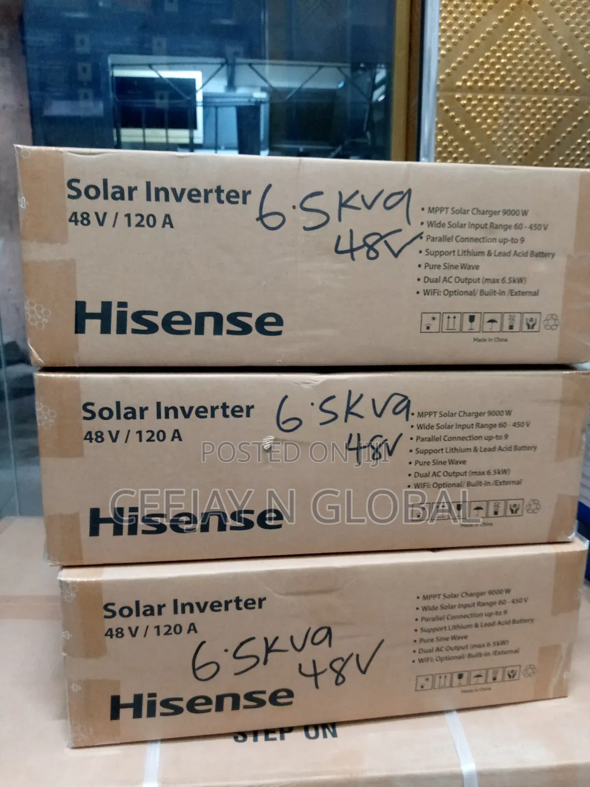 Solar Hisense 6.5kva 48v Hybrid Inverter