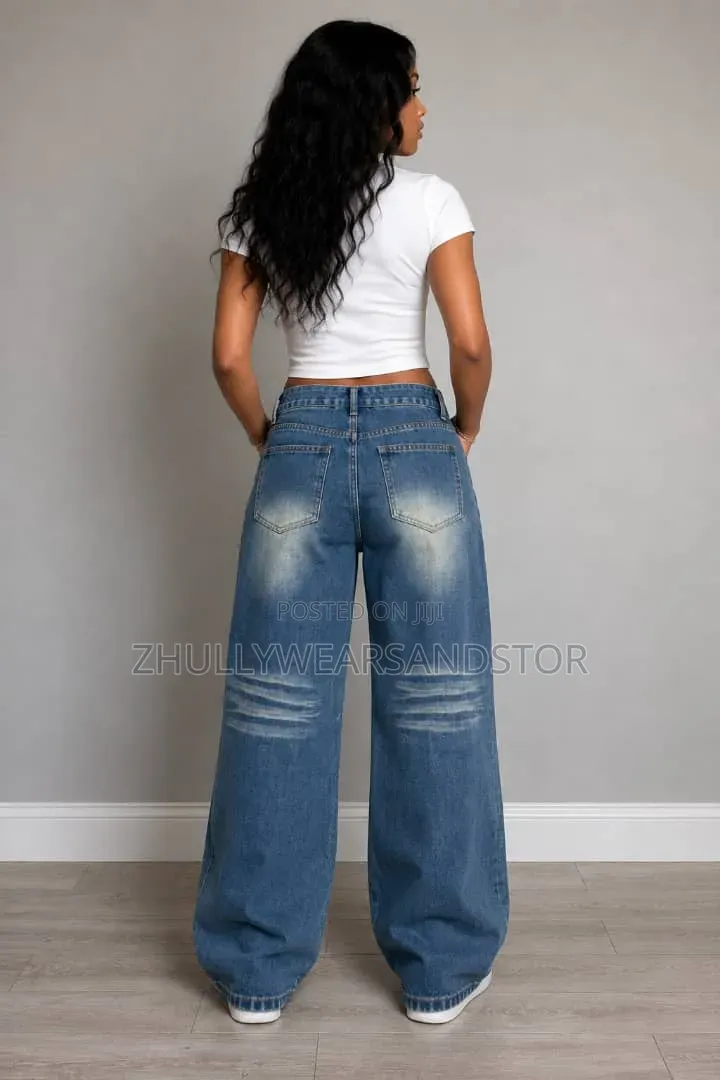 High Quality Luxury Baggy Jeans in Wholesale Bundle and Retail