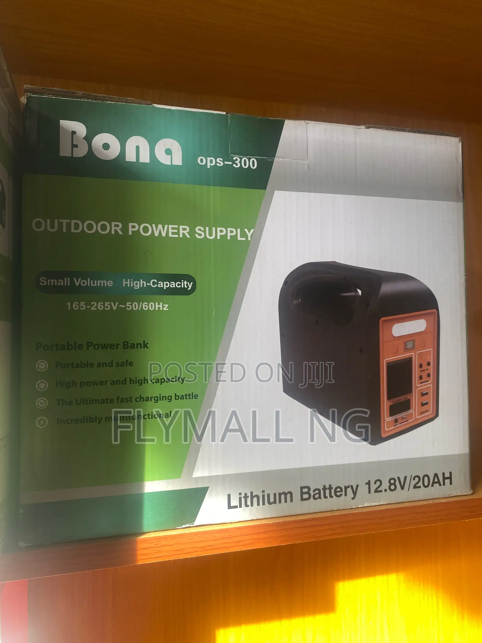 Bona 300w Solar Generator Power Station Bona Ops-300 12.8v/20ah